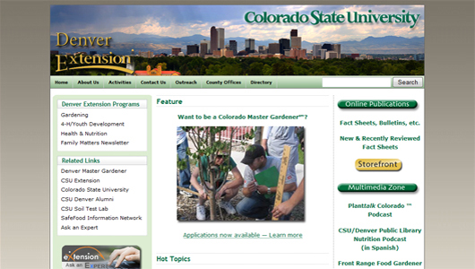 Colorado State University Denver Extension